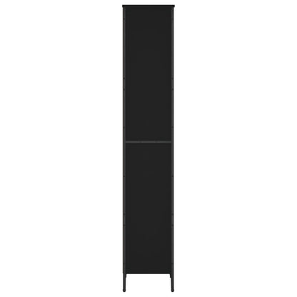 Bokhylle Svart 50x31x169 cm