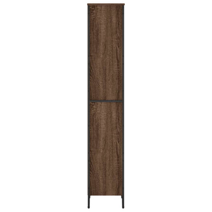 Bokhylle Brun Eik 50x31x169 cm