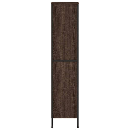 Bokhylle Brun Eik 80x31x137,5 cm