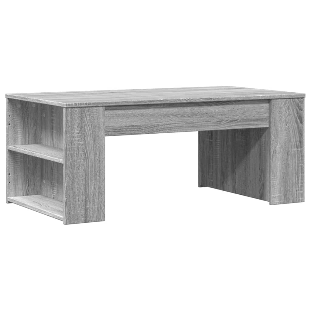 Salongbord Sofabord Sonoma Grå 102x55x42 cm