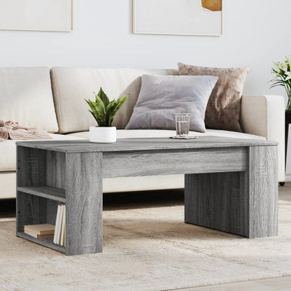 Salongbord Sofabord Sonoma Grå 102x55x42 cm