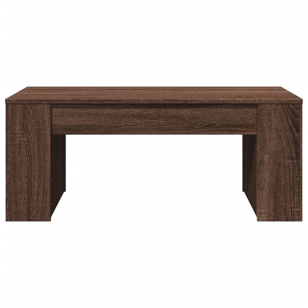 Salongbord Sofabord Brun Eik 102x55x42 cm