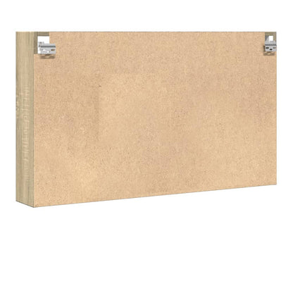 Vitrineskap Sonoma Eik 100x15x58 cm