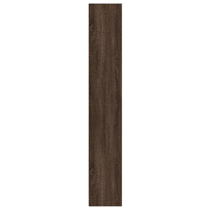 Bokhylle Brun Eik 57x28,5x174 cm