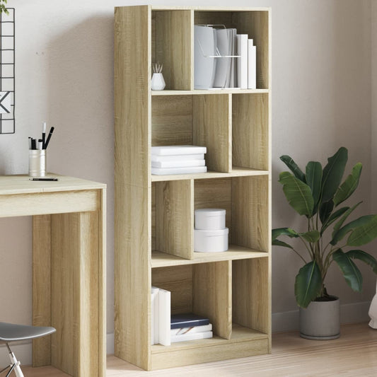 Bokhylle Sonoma Eik 57x28,5x141 cm