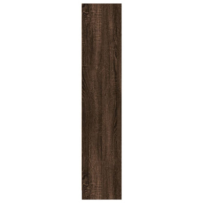 Bokhylle Brun Eik 57x28,5x141 cm