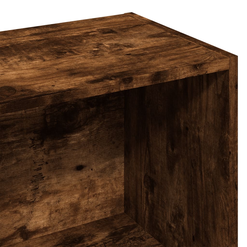 Bokhylle Røkt Eik 57x28,5x107,5 cm