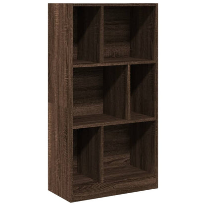 Bokhylle Brun Eik 57x28,5x107,5 cm