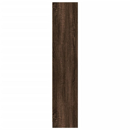 Bokhylle Brun Eik 57x28,5x107,5 cm