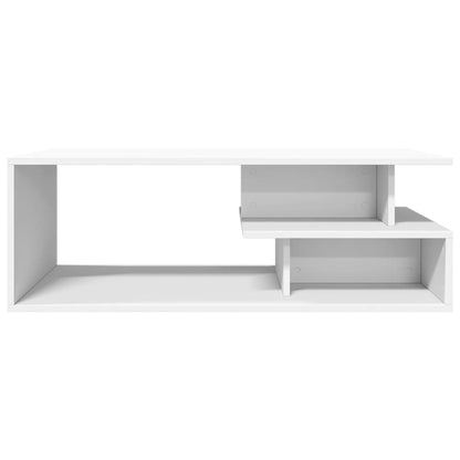 Salongbord Sofabord Hvit 102x55x35 cm