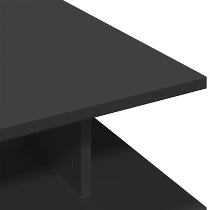 Salongbord Sofabord Svart 102x55x35 cm