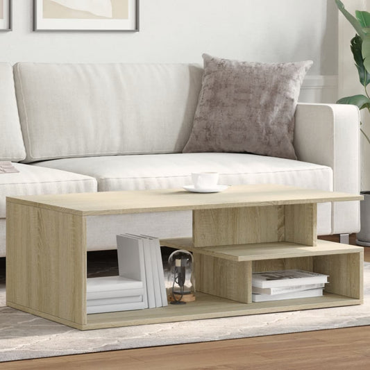 Salongbord Sofabord Sonoma Eik 102x55x35 cm