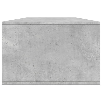 Salongbord Sofabord Betonggrå 102x55x35 cm