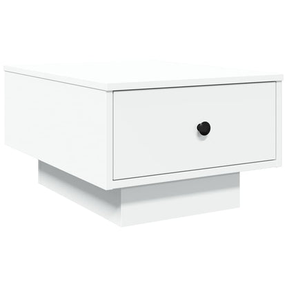 Salongbord Sofabord Hvit 60x45x31 cm