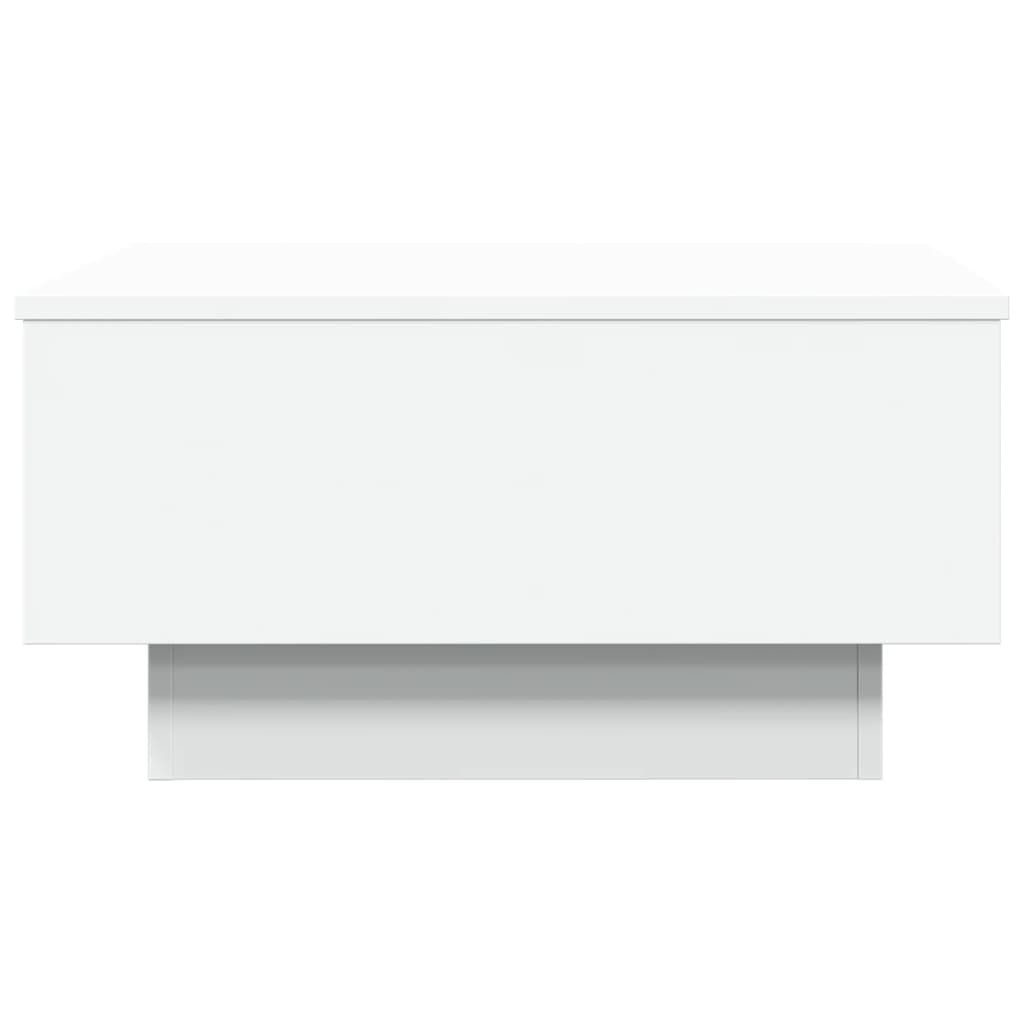 Salongbord Sofabord Hvit 60x45x31 cm