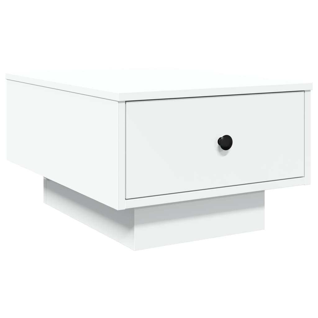 Salongbord Sofabord Hvit 60x45x31 cm