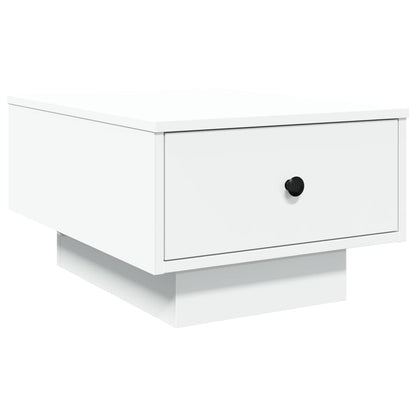 Salongbord Sofabord Hvit 60x45x31 cm
