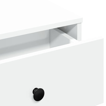 Salongbord Sofabord Hvit 60x45x31 cm