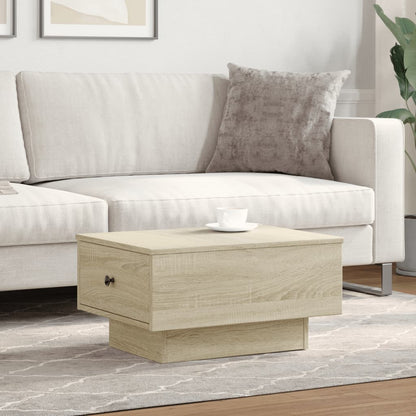 Salongbord Sofabord Sonoma Eik 60x45x31 cm