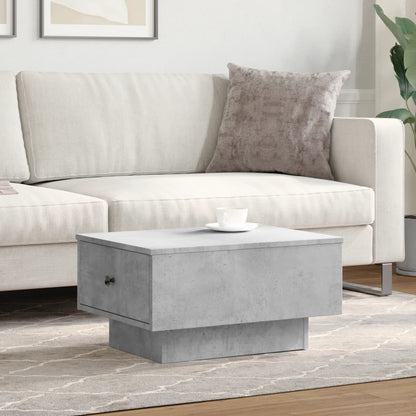 Salongbord Sofabord Betonggrå 60x45x31 cm