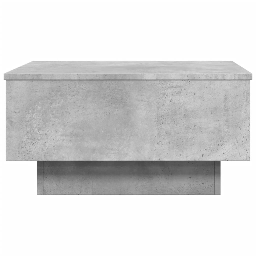 Salongbord Sofabord Betonggrå 60x45x31 cm