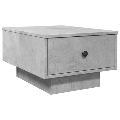 Salongbord Sofabord Betonggrå 60x45x31 cm