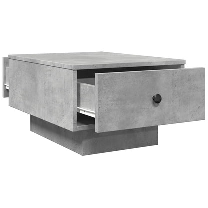 Salongbord Sofabord Betonggrå 60x45x31 cm