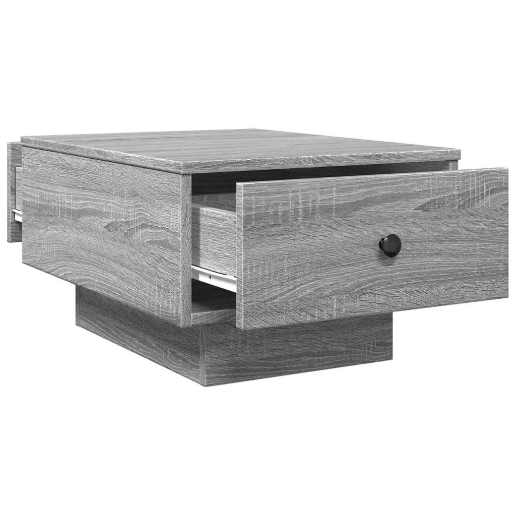 Salongbord Sofabord Sonoma Grå 60x45x31 cm