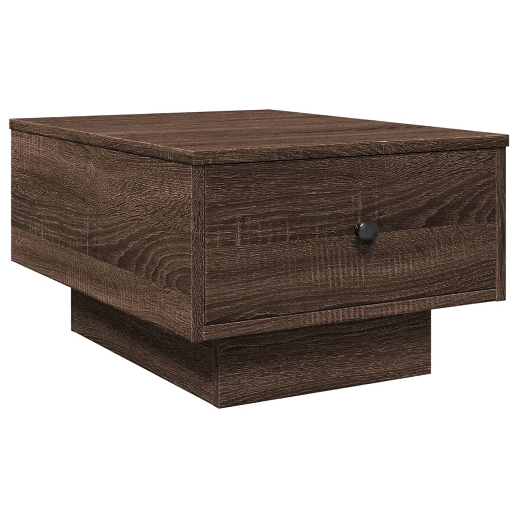 Salongbord Sofabord Brun Eik 60x45x31 cm