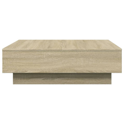 Salongbord Sofabord Sonoma Eik 90x90x28 cm