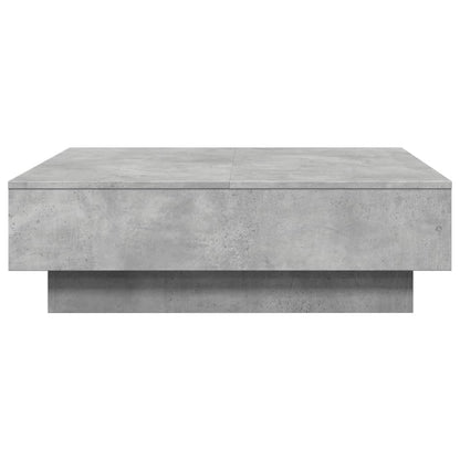 Salongbord Sofabord Betonggrå 90x90x28 cm