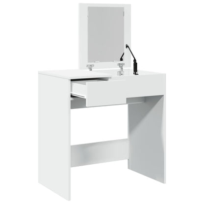 Sminkebord Hvit speil 73x46,5x120 cm