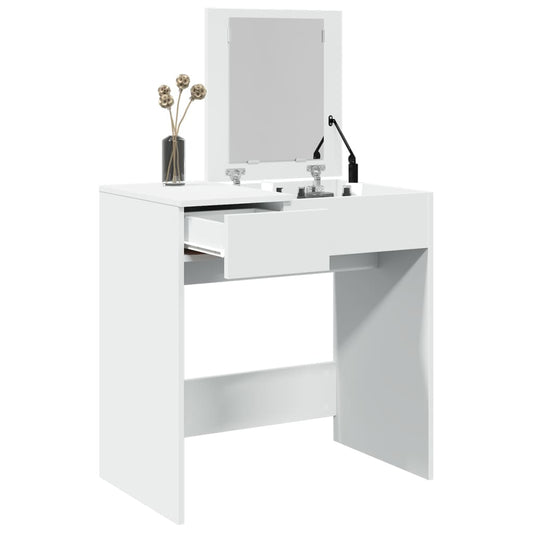 Sminkebord Hvit speil 73x46,5x120 cm