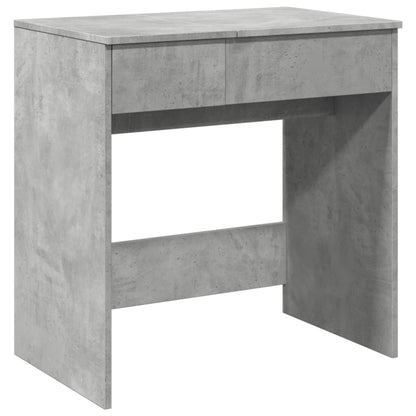 Sminkebord Betonggrå speil 73x46,5x120 cm