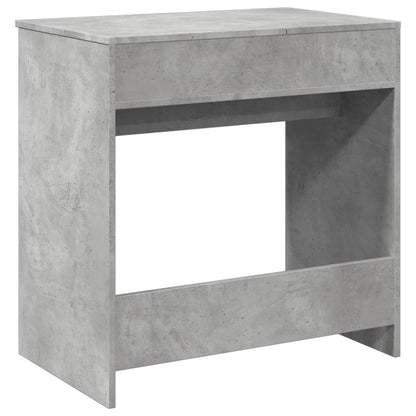 Sminkebord Betonggrå speil 73x46,5x120 cm