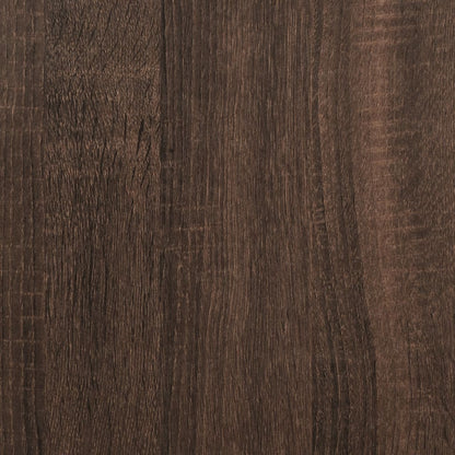 Sminkebord Brun Eik speil 73x46,5x120 cm