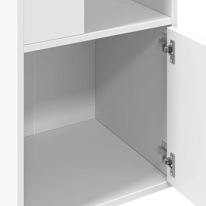 Bokhylle Hvit 40x36x189 cm