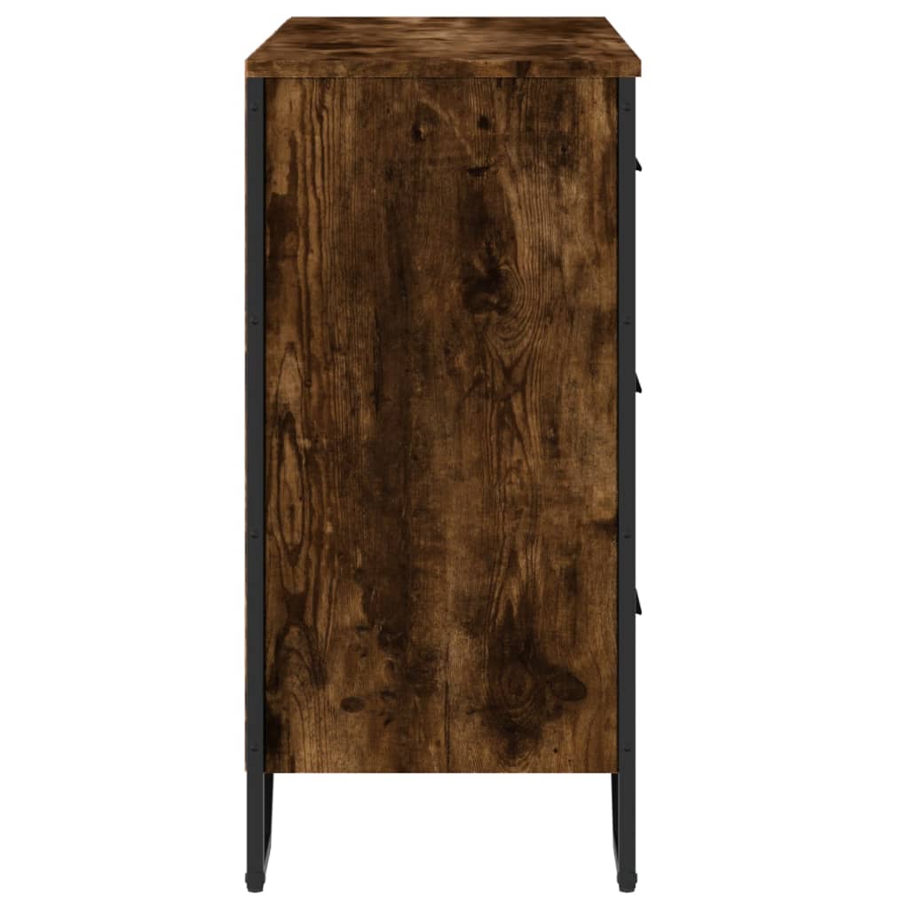 Kommode Røkt Eik 91x35,5x74,5 cm