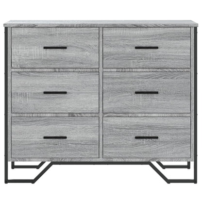 Kommode Sonoma Grå 91x35,5x74,5 cm