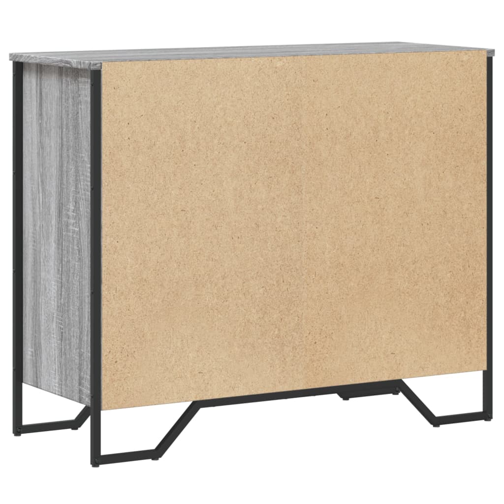 Kommode Sonoma Grå 91x35,5x74,5 cm