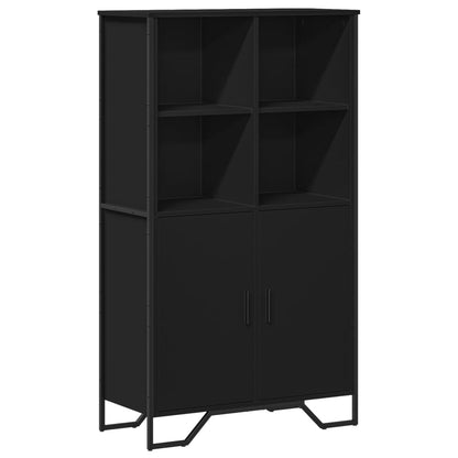 Skap Svart 79,5x35,5x137,5 cm
