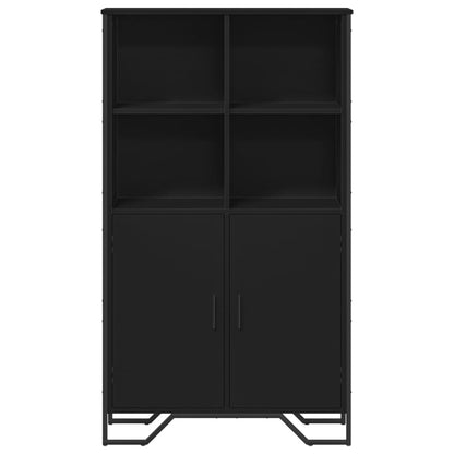 Skap Svart 79,5x35,5x137,5 cm