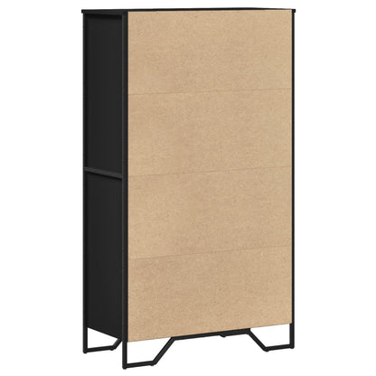 Skap Svart 79,5x35,5x137,5 cm