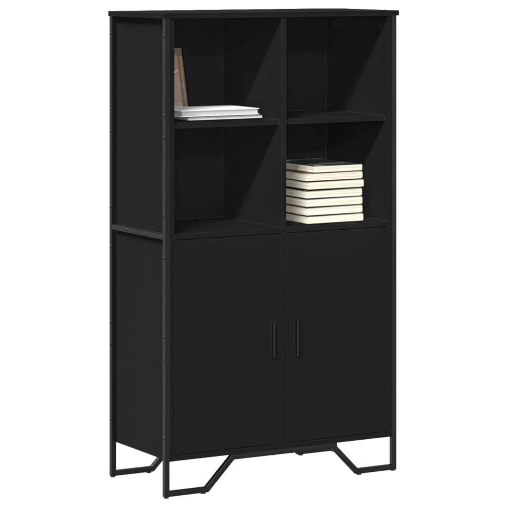 Skap Svart 79,5x35,5x137,5 cm