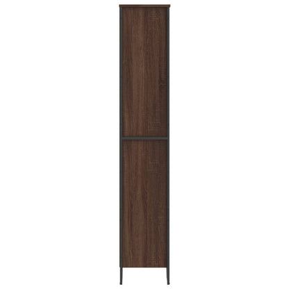 Bokhylle Brun Eik 80x31x169 cm