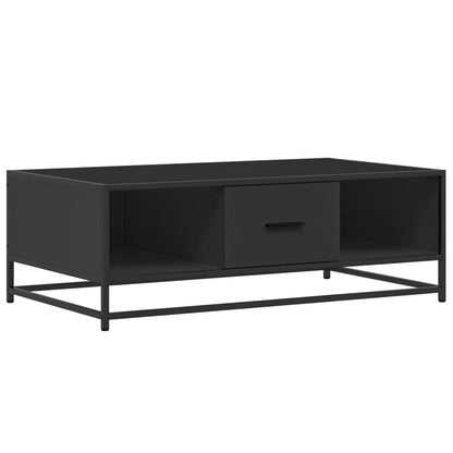 Salongbord Sofabord Svart 100x57x35 cm