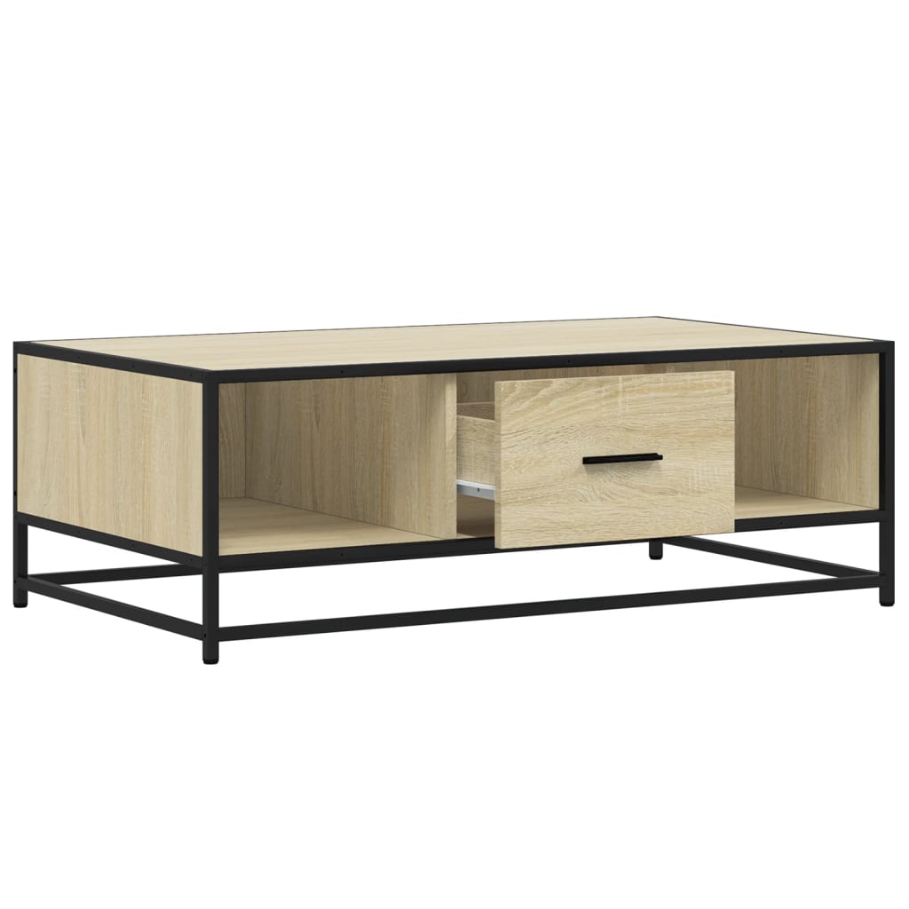 Salongbord Sofabord Sonoma Eik 100x57x35 cm