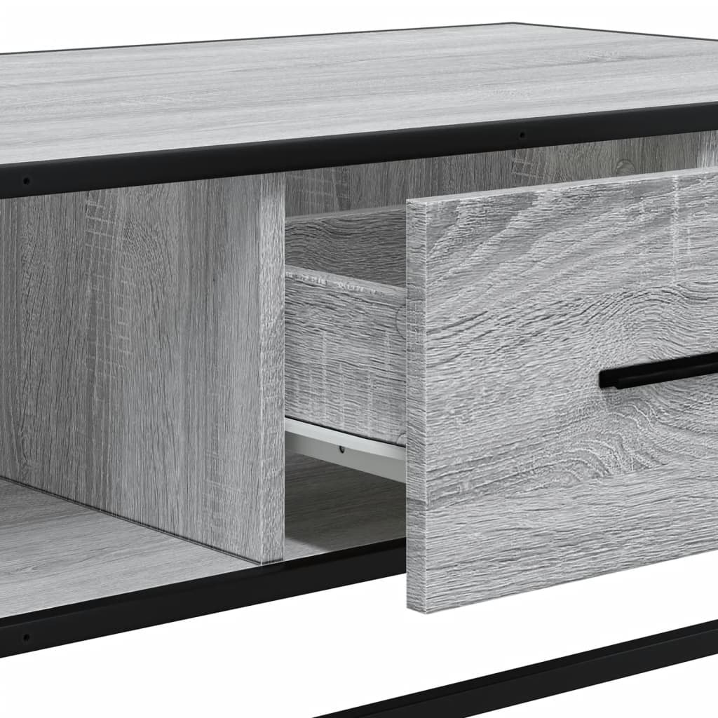 Salongbord Sofabord Sonoma Grå 100x57x35 cm