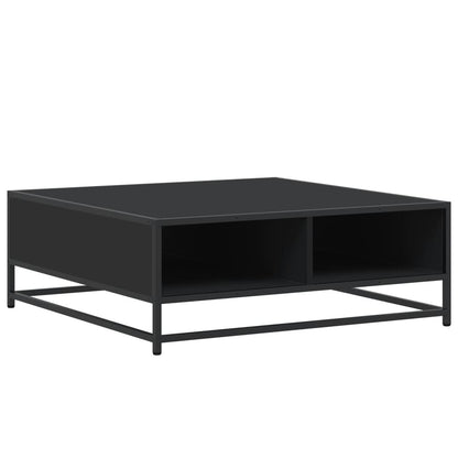 Salongbord Sofabord Svart 80x80x30 cm