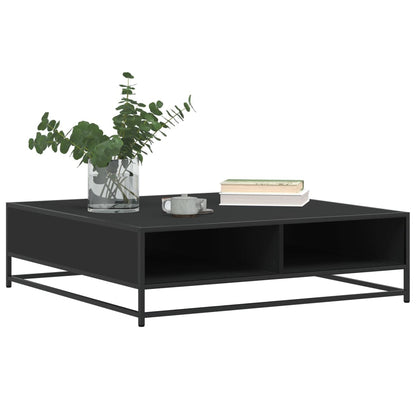 Salongbord Sofabord Svart 100x100x30 cm